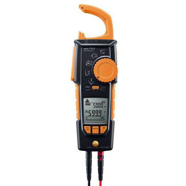 Testo 770-3 - TRMS Clamp meter with Bluetooth