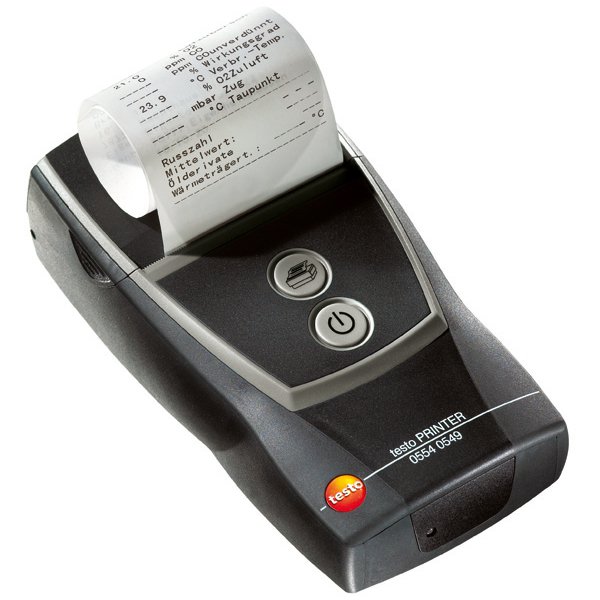 Testo Fast Printer Irda W/4-Aa Alkaline 0554 0549