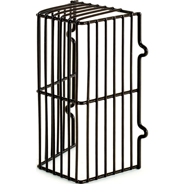Tower Overflow Guard - 8X4X3Inch - Brown Plastic Coated Tgdof843