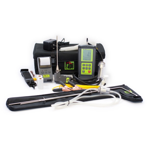 TPI 709R Kit 3 All Standard Accessories and includes IR Printer, Pipe Clamps, Probe Kit