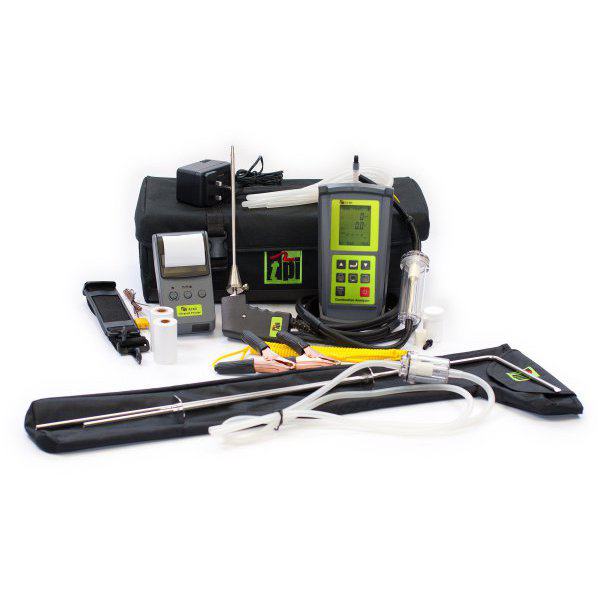 TPI 717R Kit 3 All Standard Accessories and includes IR Printer, Pipe Clamps & Probe Kit