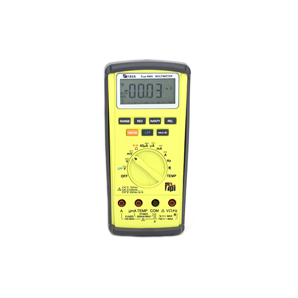 TPI Digital Multimeter, Full Size Auto Ranging c/w Triple Display & Backlight