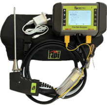 Tpi Screened Combustion Analyser Incl Differential Temperature & Pressure/A770 Temperature Sampling Probe/Usb 'C' Charger In A768 Carrycase Dc711-Kit
