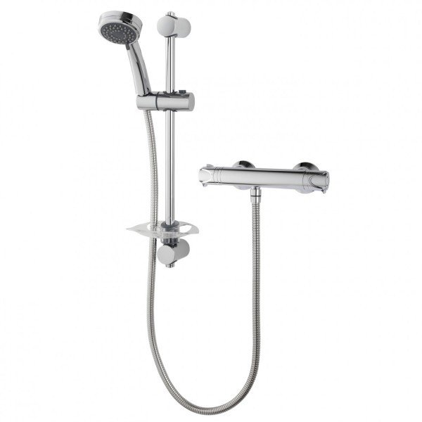 Triton Dene Lever Cool Touch Bar Shower Incl Fast Fit Brackets Undethbmctle