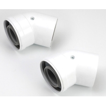 Viessmann 100Mm 45 Degree Elbow Pair 7373227