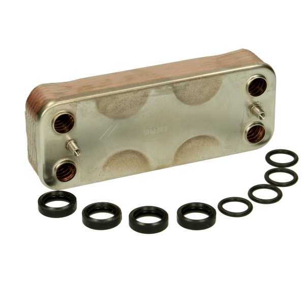 Vokera Domestic Heat Exchanger (With 4 X 7999 O'Rings) 8036