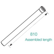 Warmflow Plume Management Kit 1000mm Extension Pipe Assembly