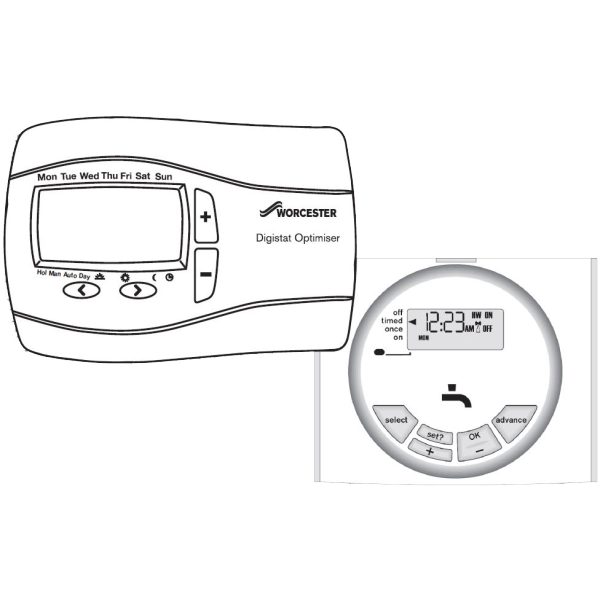 Worcester Greenstar I/Si Dt10Rf Digistat Optimiser Mk 77161920530